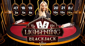 Lightning Blackjack original game cover