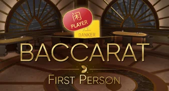 First Person Baccarat original game cover