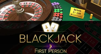 First Person Blackjack original game cover
